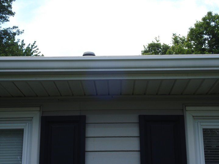 gutter cleaning before