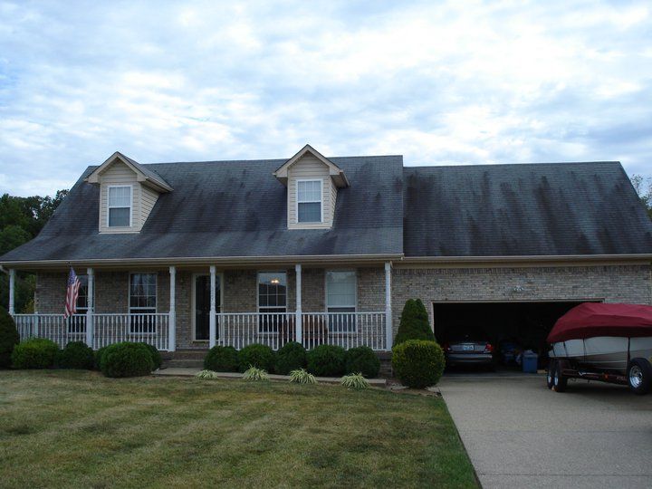 roof cleaning before