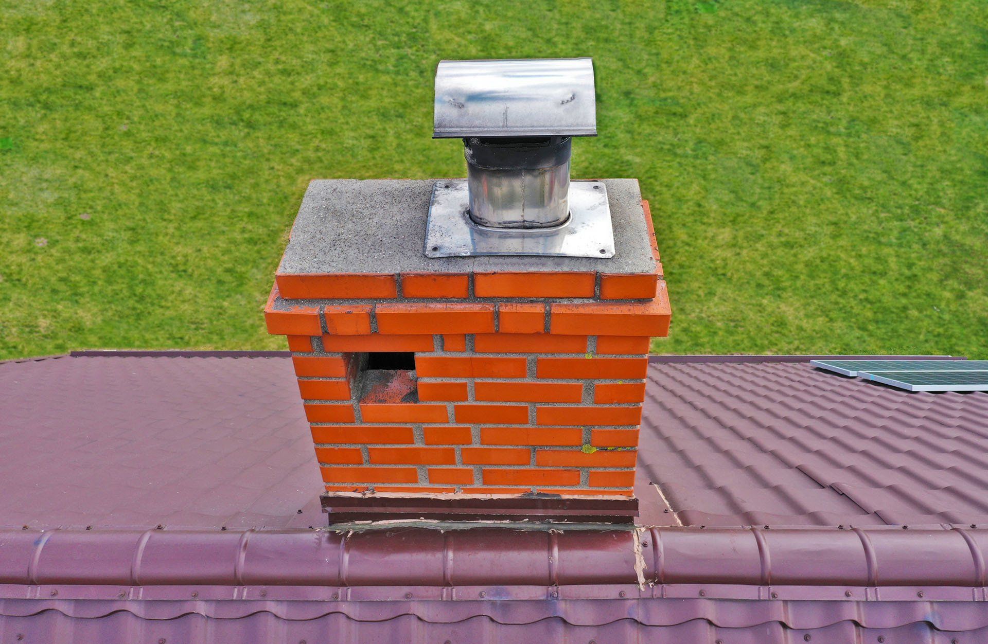 Traditional Brick Chimney — Lawrenceville, GA — A Neat Sweep