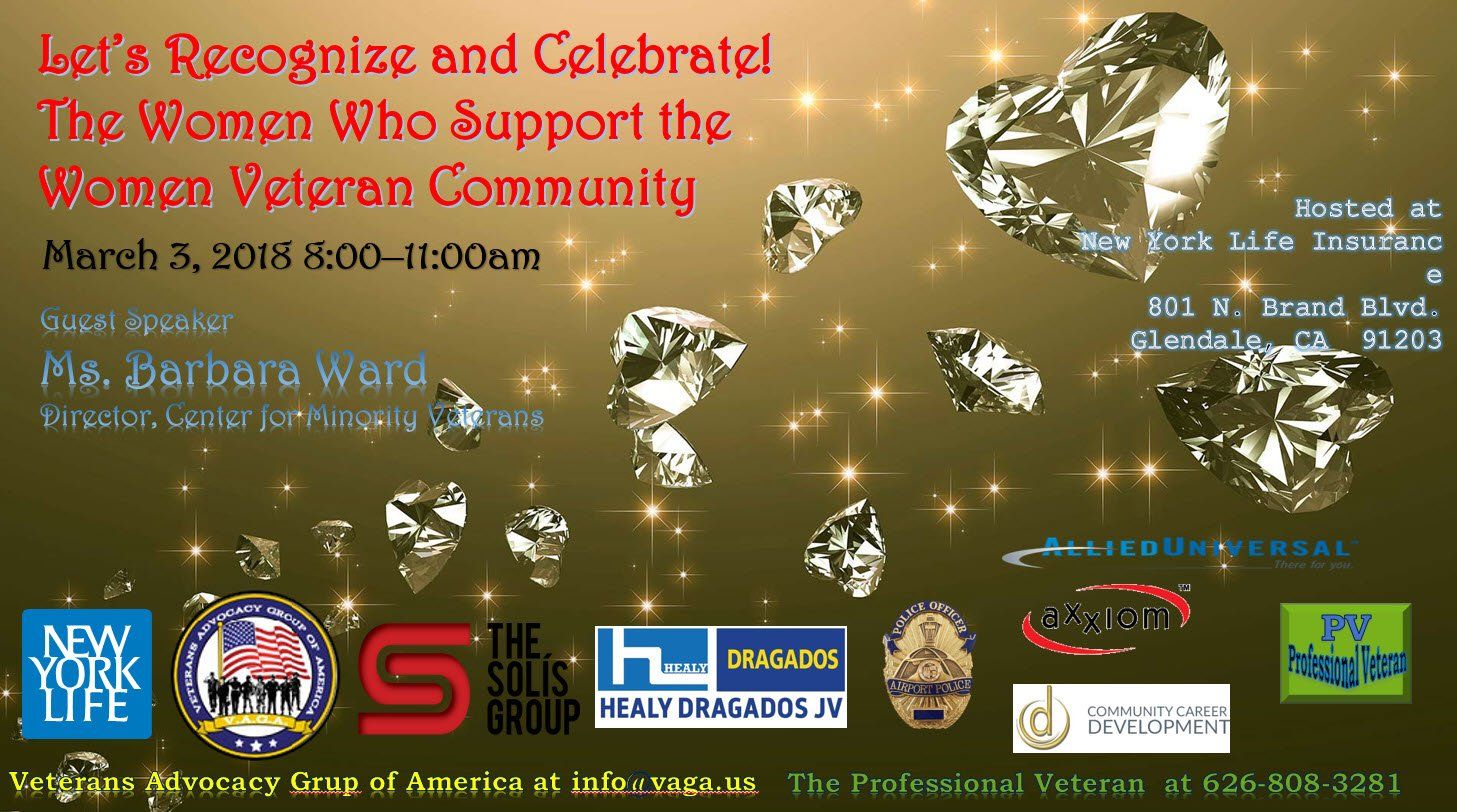 Women veteran celebrate