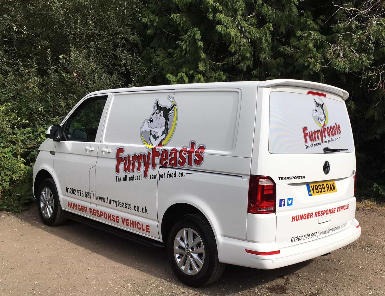The Hunger Response Vehicle Furry Feasts Hunger Response Vehicle