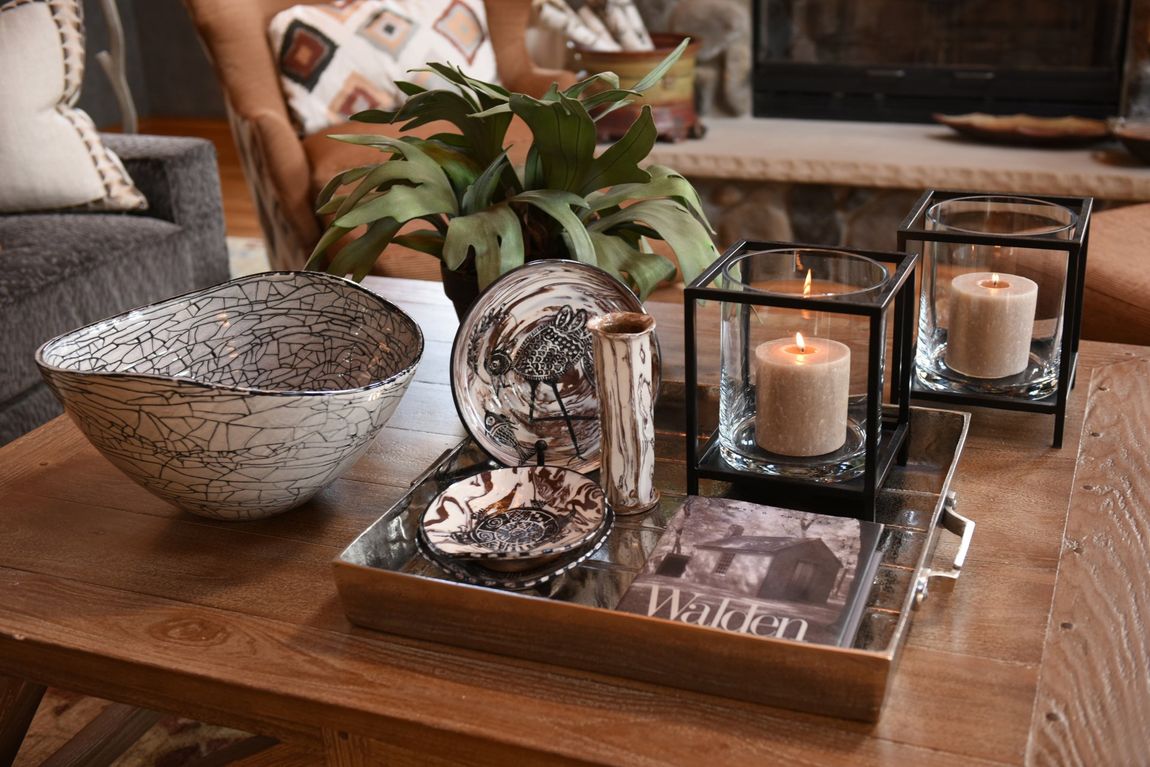 Fireplace Chairs Antlers Luxury Design — Dousman, WI — Bergson Interiors Limited