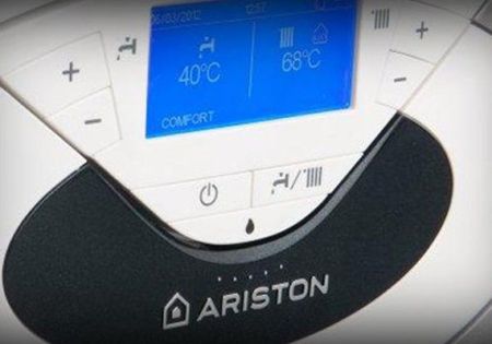 display di caldaia ariston