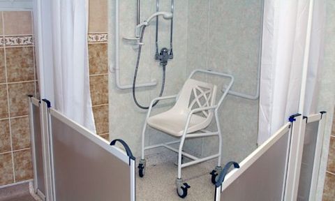 Mobility bathroom installation