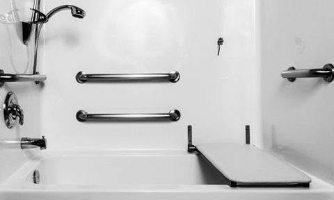 Mobility bathroom installation