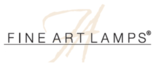 The logo for fine art lamps is on a white background.