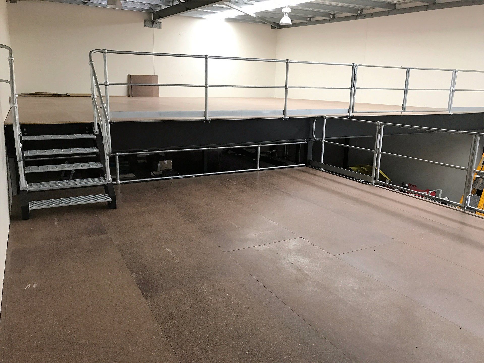 Custom commercial metal staircases
