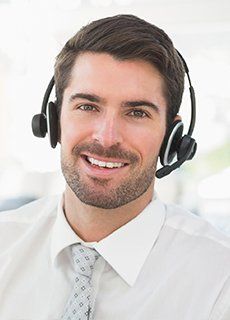 Smiling Male Agent