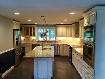 Residential Remodeling — Remodeled Bathroom Cabinets  in Warren, NJ