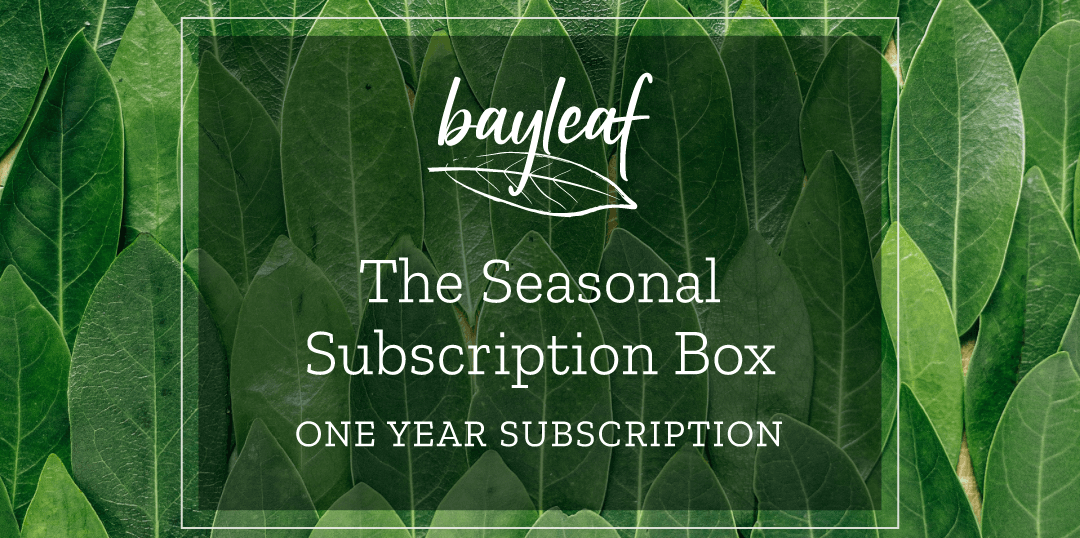 the seasonal subscription box is a one year subscription .