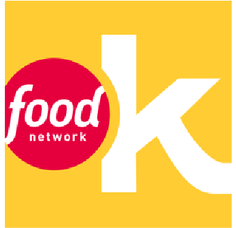 Food Network logo: Red circle with white