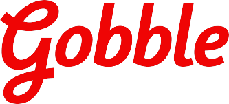 Red Gobble logo.