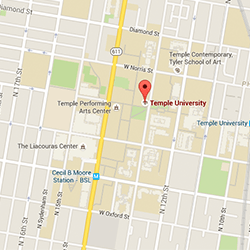 Temple-University map