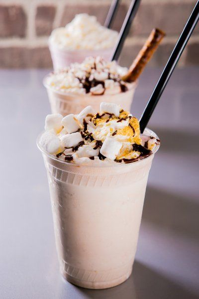 cold dessert drinks