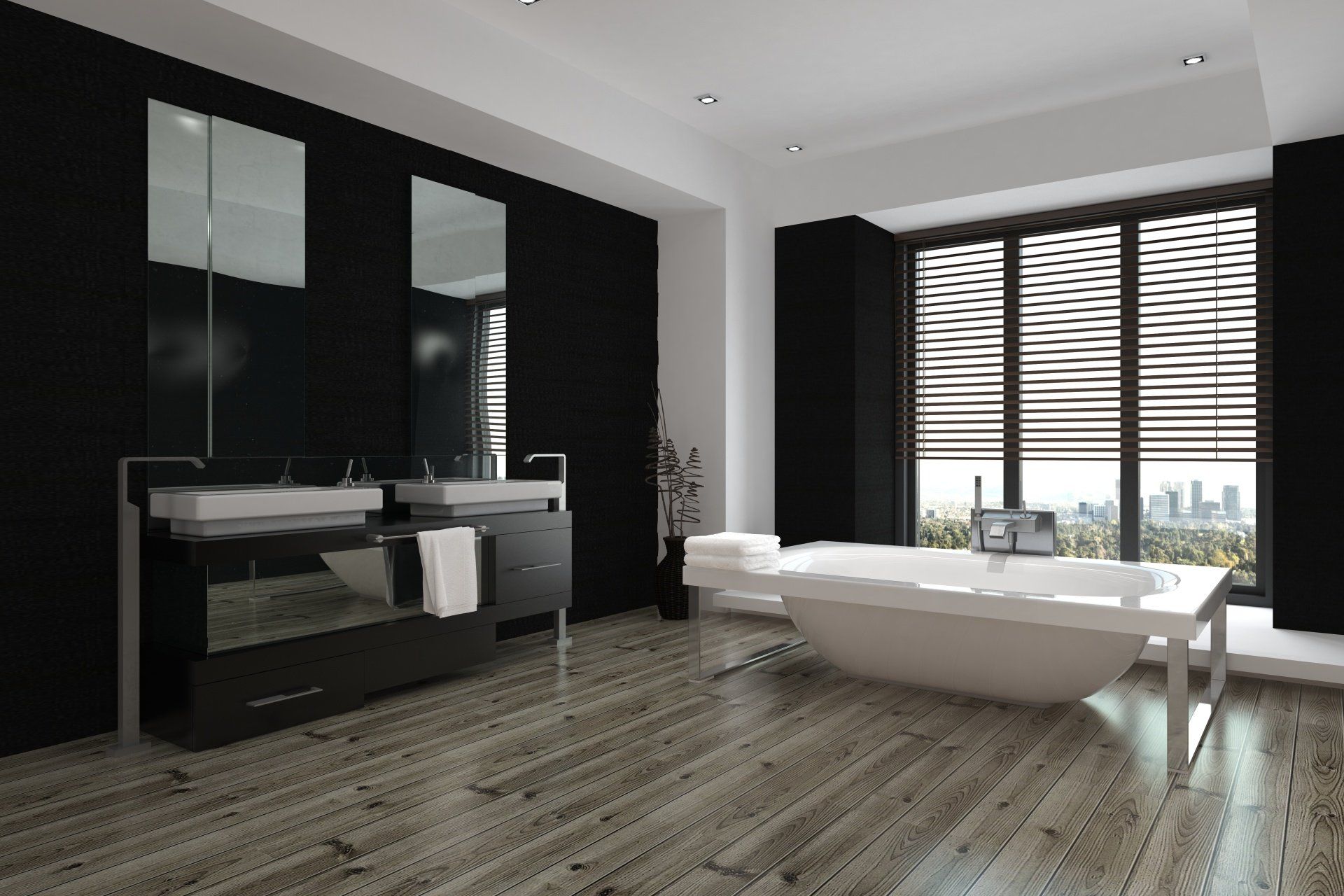 bathroom and laundry