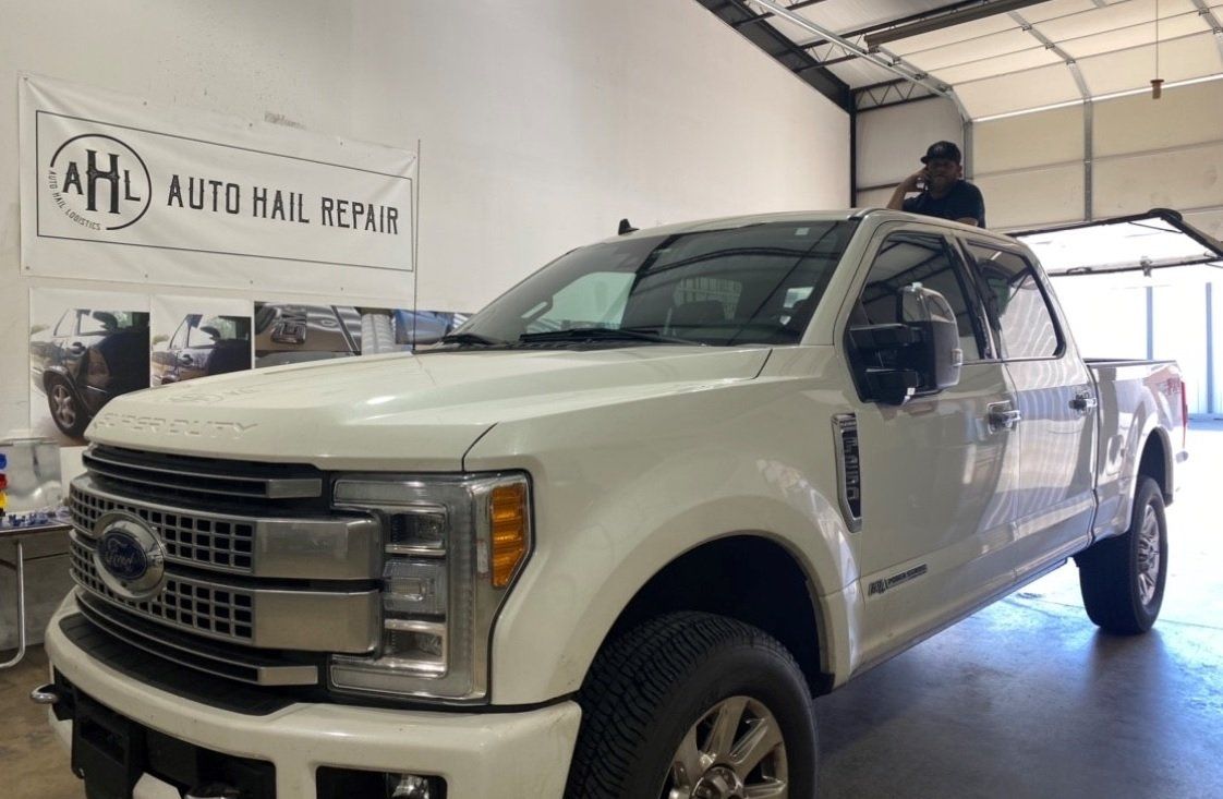 White Car — Edmond, OK — Auto Hail Logistics