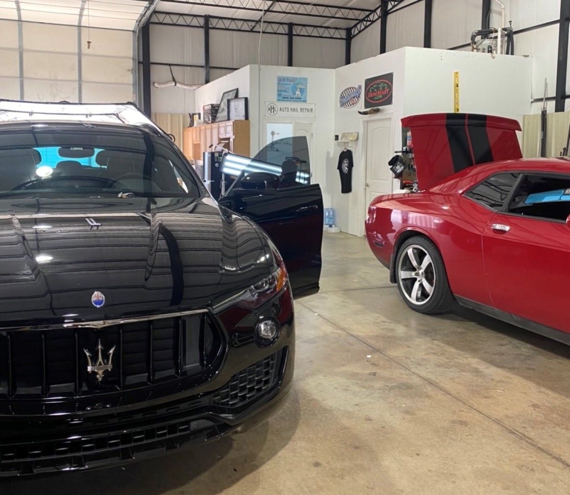 Parked Cars — Edmond, OK — Auto Hail Logistics