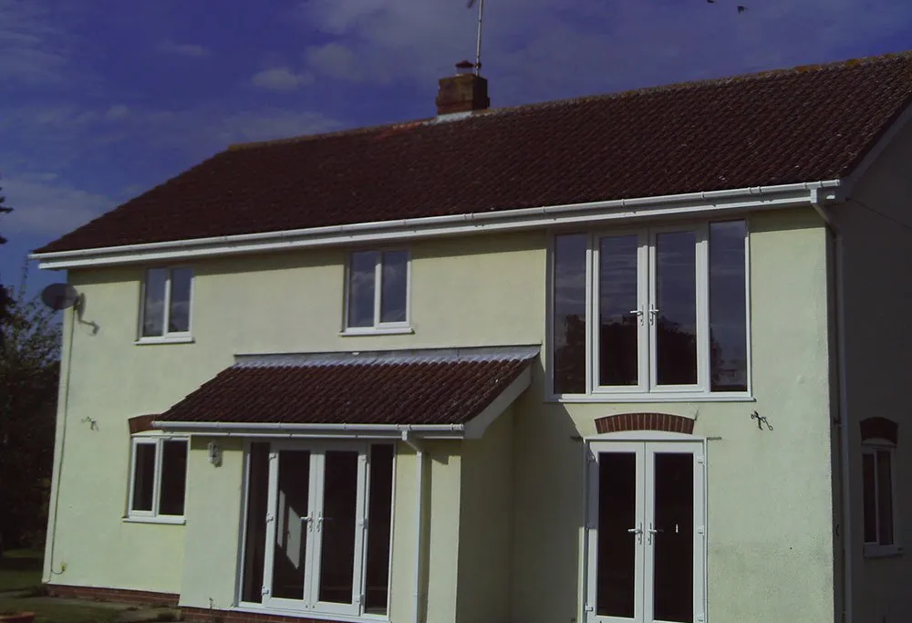 UPVC French doors and windows – Peasenhall, Saxmundham, Suffolk