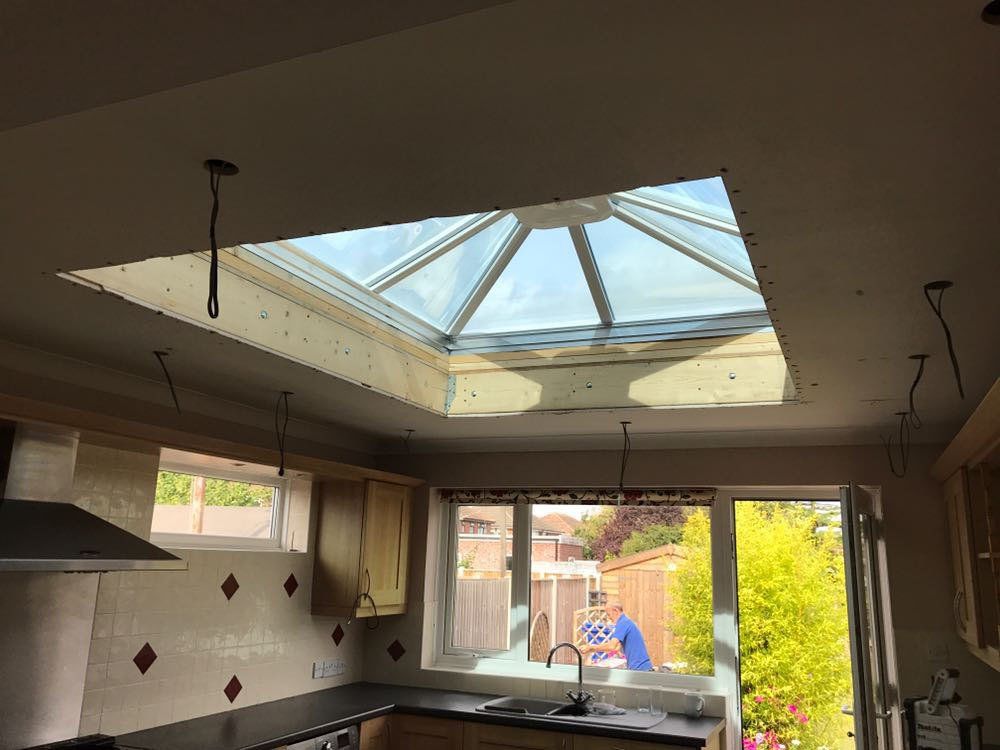 Kitchen extension with lantern roof – Lowestoft, Suffolk