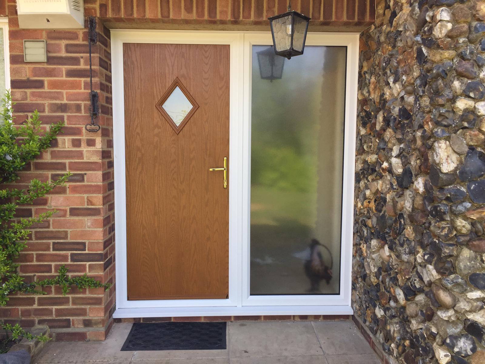Composite door with side screen – Blaxhall, Woodbridge
