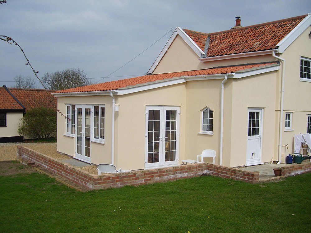 UPVC windows, French door and single door with Georgian bars – Rickinghall, Diss