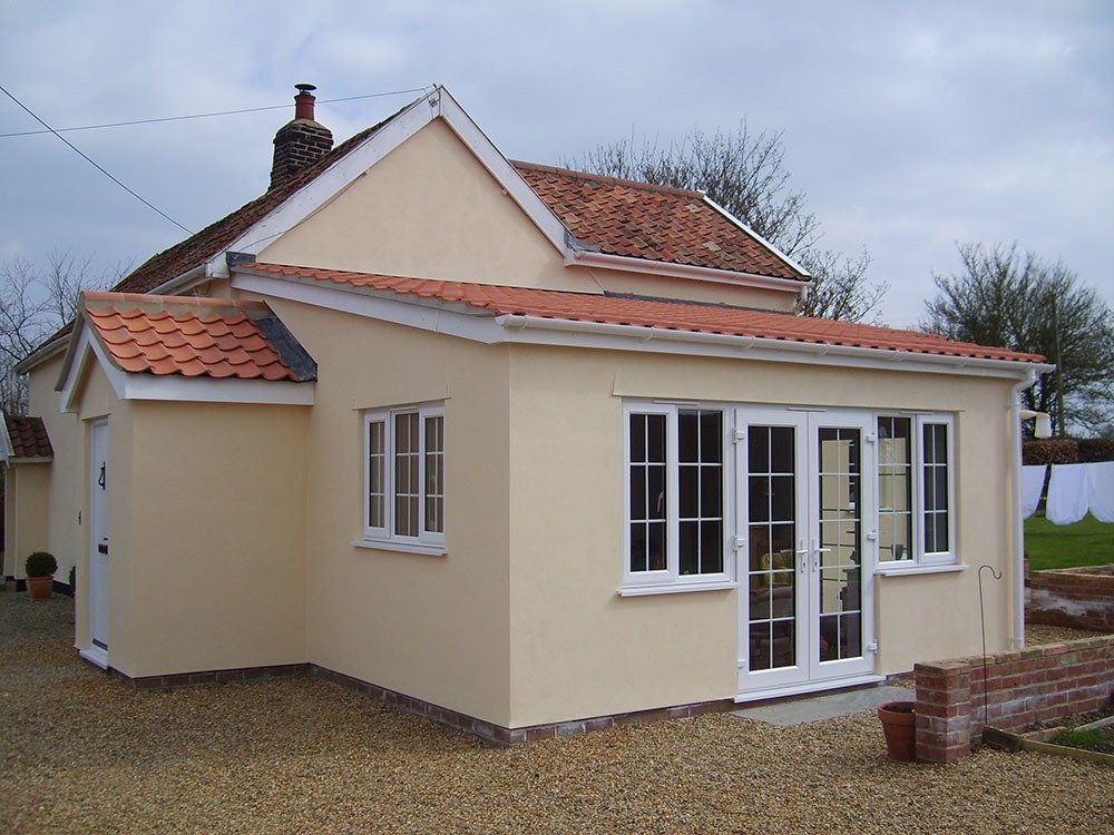 UPVC windows, French door and single door with Georgian bars – Rickinghall, Diss