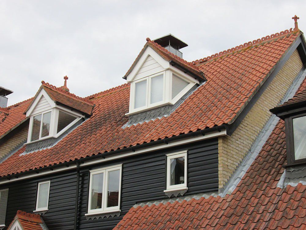 Evolution Storm windows in white – Woodbridge, Suffolk