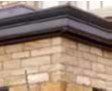 curved cornice, grey