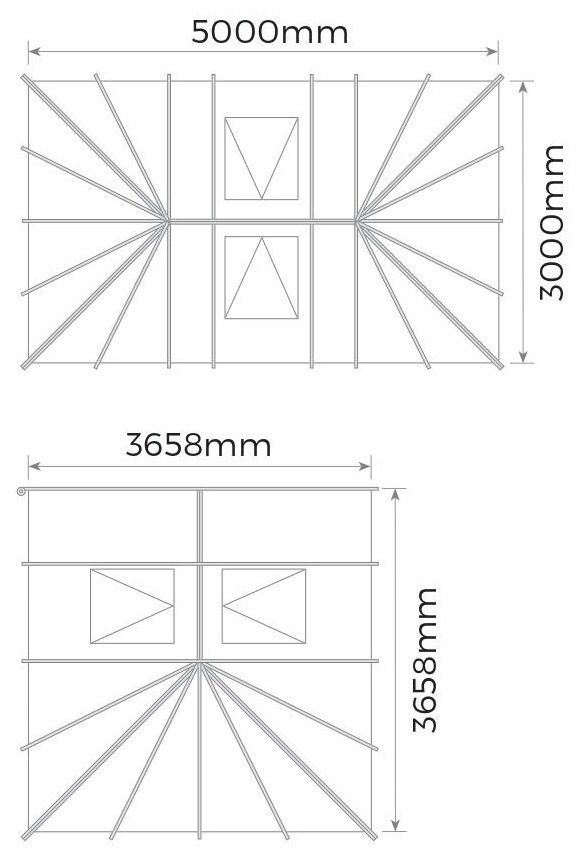 Guardian warm roof installation