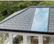 full length glazing for warm roof