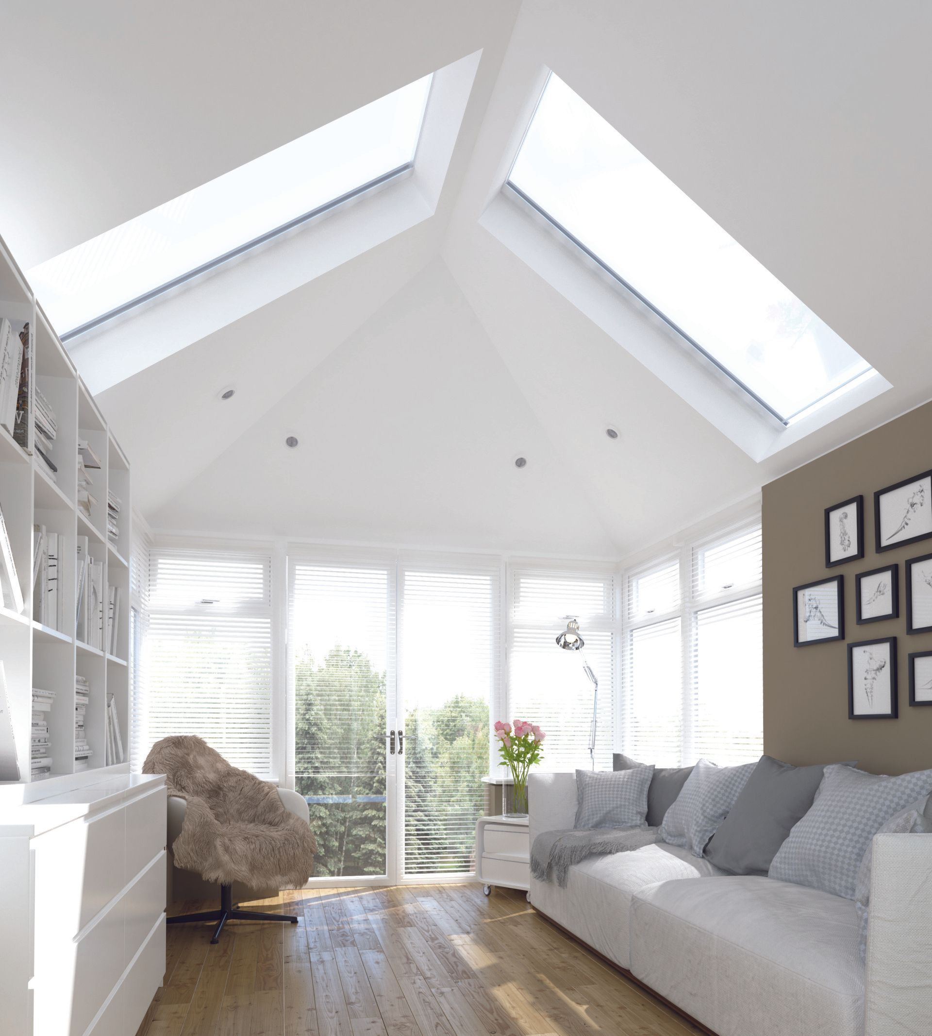 warm roof installation