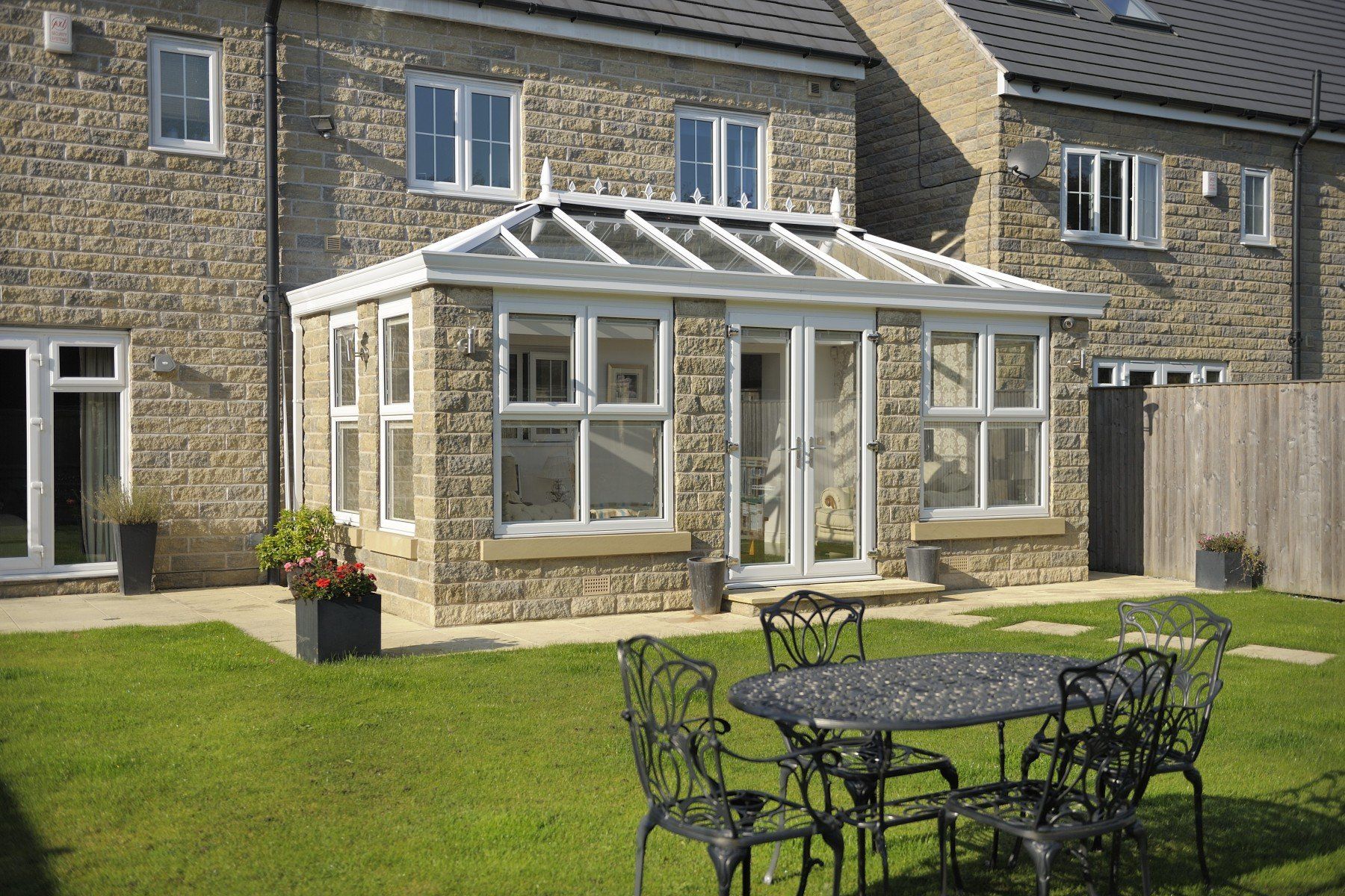 glass garden room