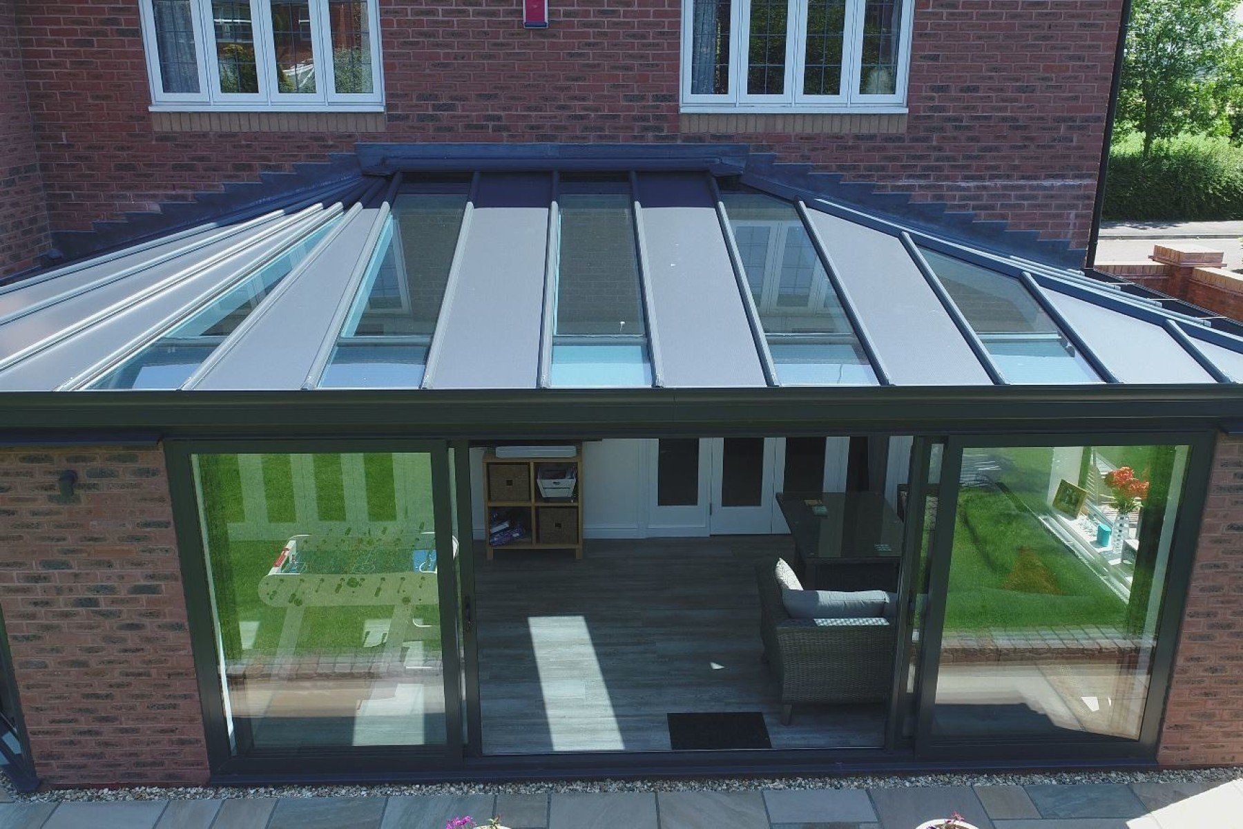 Raked Lean To Conservatory
