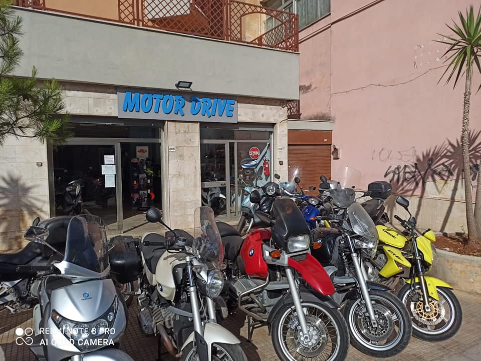 Motor drive negozio moto