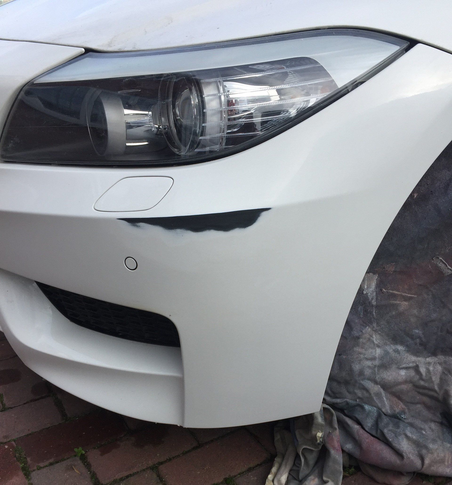 Car bump and scratches