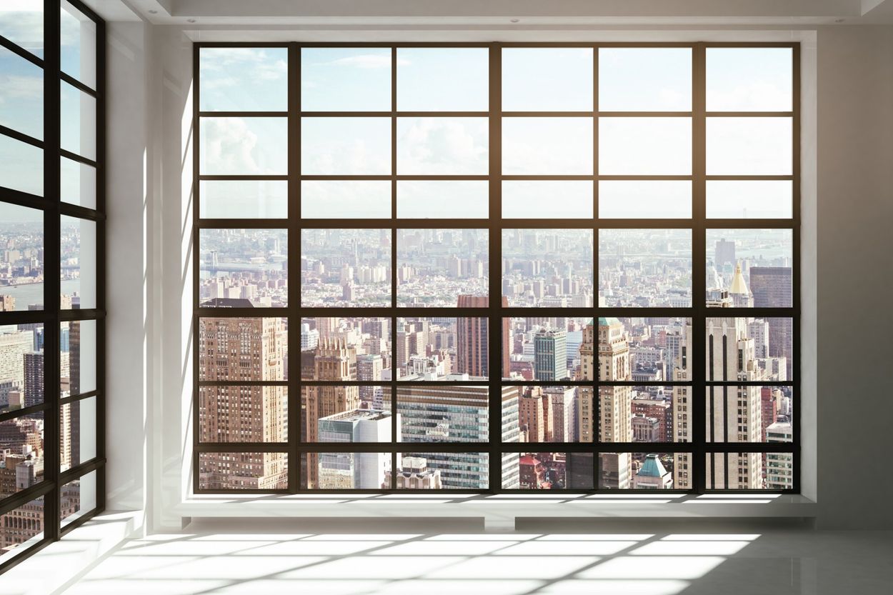 Commercial Glass Window — Glass Services in Renton, WA