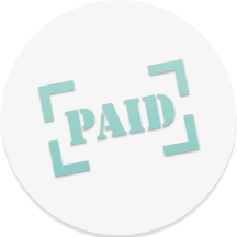 Paid icon