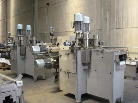 Macchinari all'interno della ditta