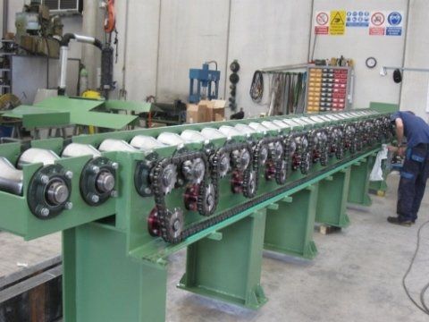 Rulli trasportatori industriali