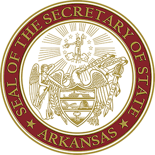 Arkansas Secretary of State Good Standing Logo representing Arkansas Secretary of State