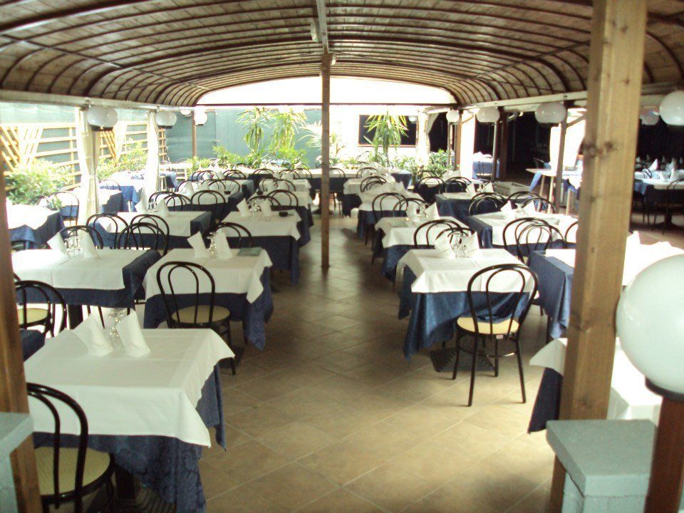 Panoramica di una sala del ristorante
