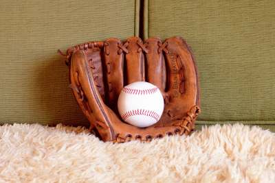 Baseball Glove and Ball — Team Uniforms in Philadelphia, PA Baseball Glove and Ball — Team Uniforms in Philadelphia, PA