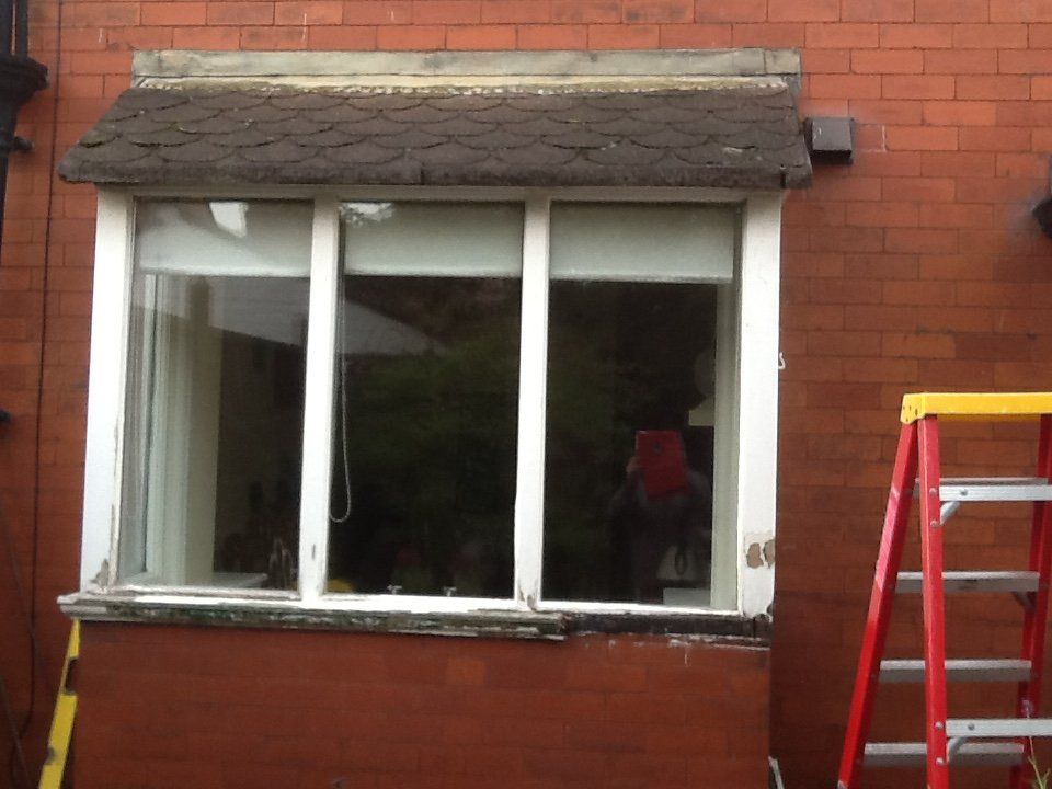 Window Installation - Before