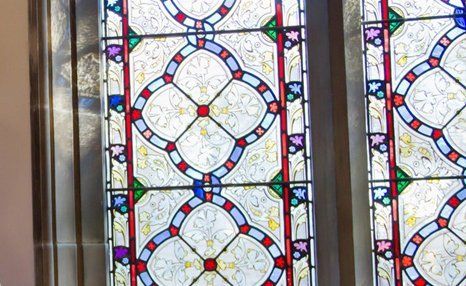 Hand-painted glass