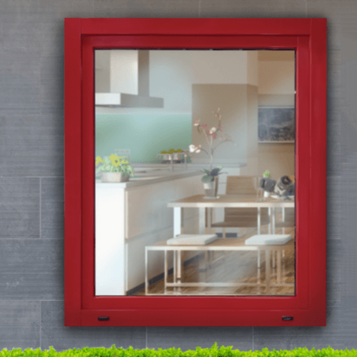finestra rossa Top Alu