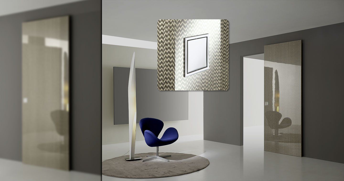 porta interna beige lucida scorrevole