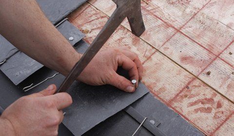 Slate and tile roof replacement