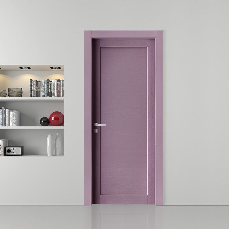 Porta moderna rosa