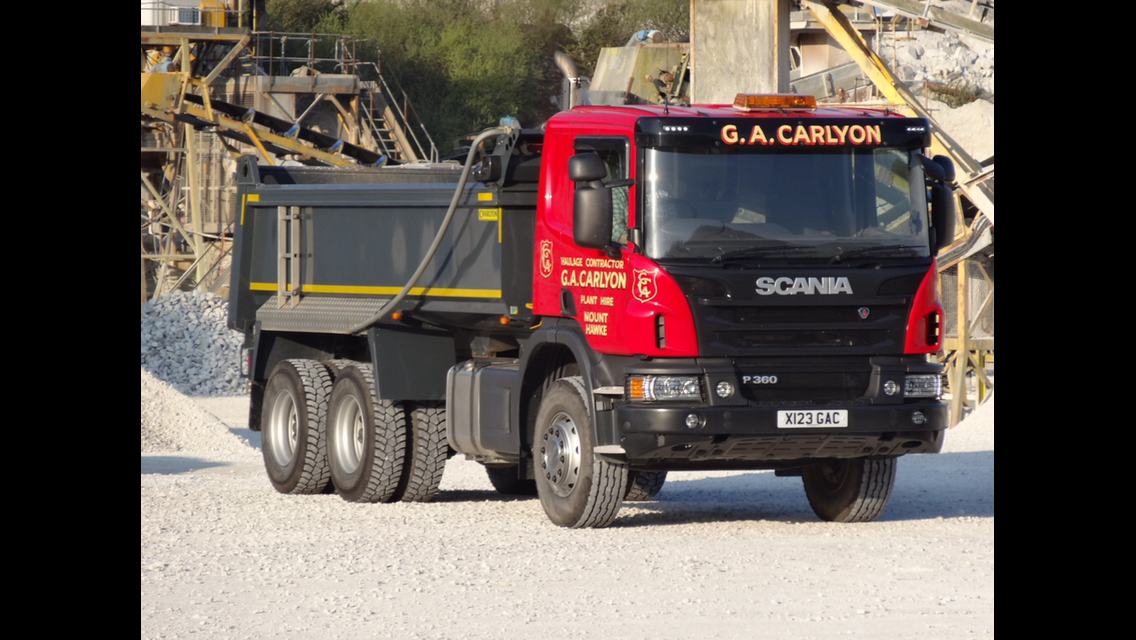 tipper lorry