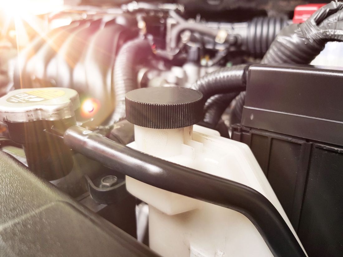 interno del motore di un'auto